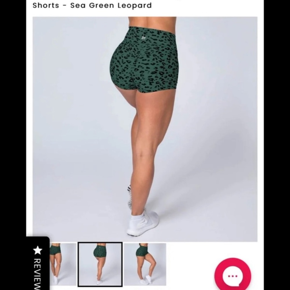 Scrunch butt athletic gym set